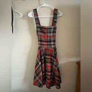 Hell Bunny pinafore dress